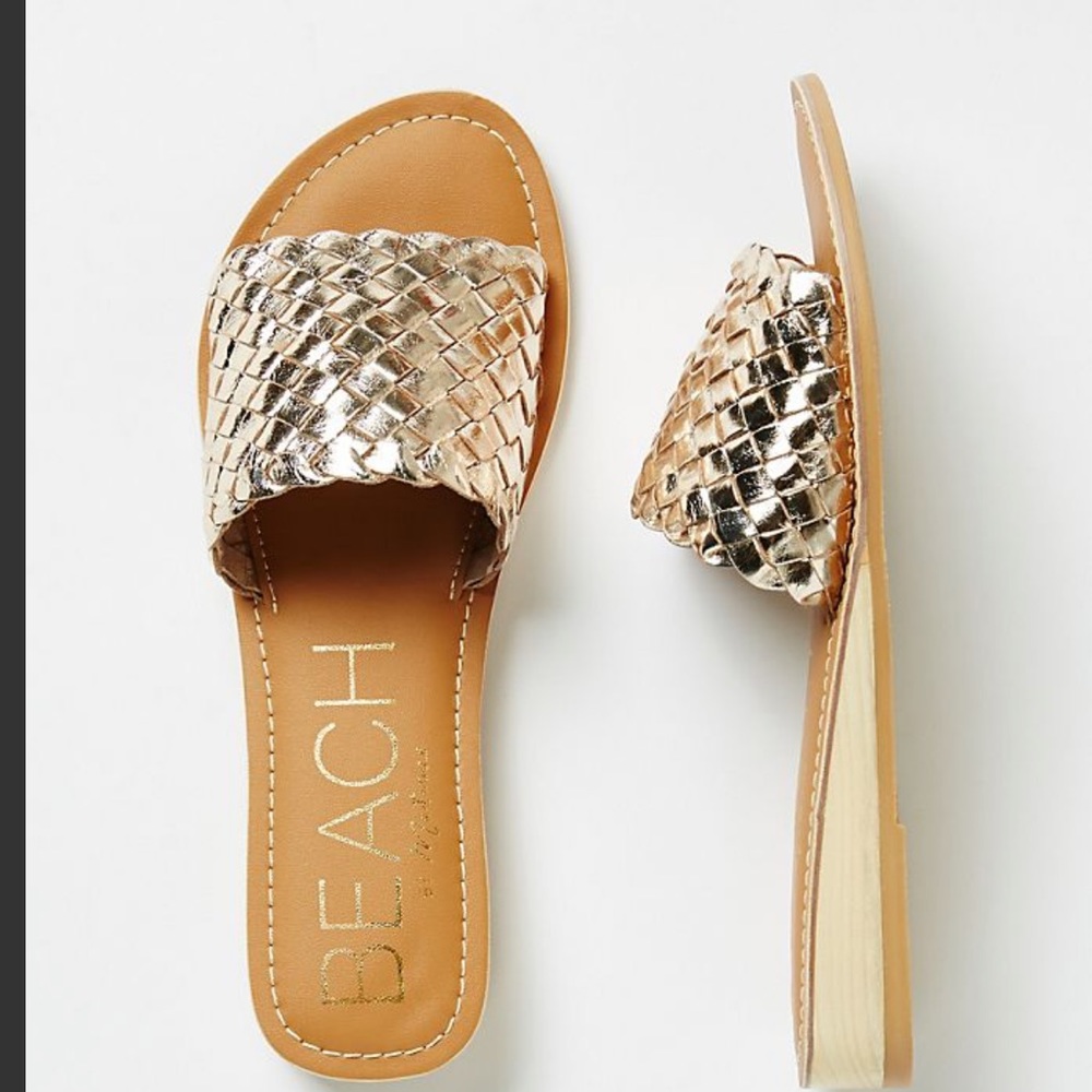 Beach by Matisse Gold Slides 9
